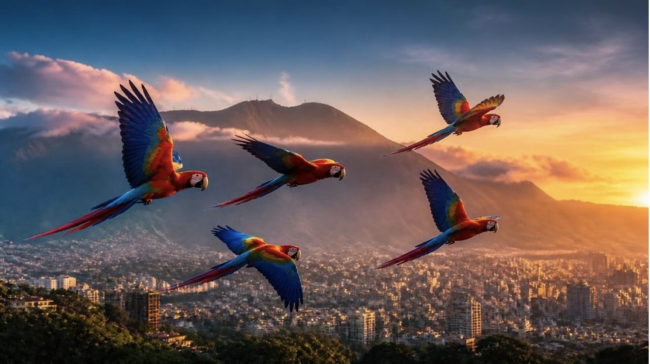 guacamayas